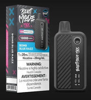 flavour beast beast mode max 18k bomb blue razz 20ml